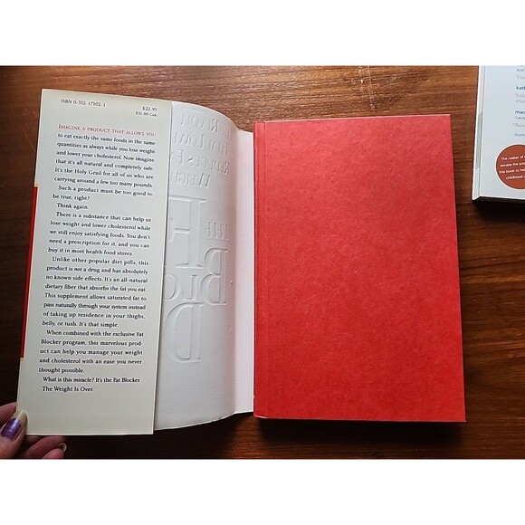 2 Diet Books Fat Blocker Diet A Fox 1997 HCDJ & Are You Losin It? Alli PB - Picture 5 of 16